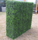 Large Portable Boxwood Hedges UV Stabilised 1.5m By 1.5m V77-1012231