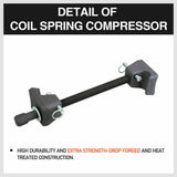 2Pc Heavy Duty Coil Spring Compressor Clamp Car Truck Shocker Struts Replace V465-97498-AU