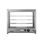 Devanti Commercial Food Warmer Hot Display Showcase Cabinet 64cm CFW-580M-SI