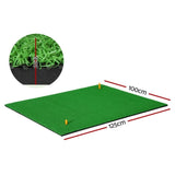 Everfit Golf Hitting Mat Portable Driving Range Practice Training Aid 100x125cm GOLF-A-MAT-L-GN