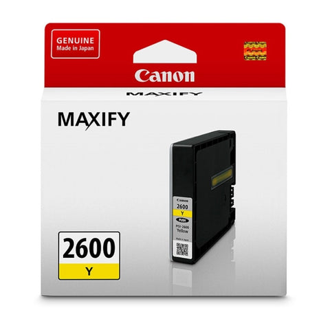 CANON PGI2600 Yellow Ink Tank V177-D-CI2600Y
