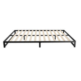 Artiss Bed Frame Queen Size Metal BERU MBED-C-BERU-Q-BK-AB