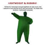 Go Green Inflatable Costume Fancy Dress Suit Fan Operated V63-768695