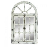 Rustic White Scarlett Window Mirror V231-MID-64 MIR