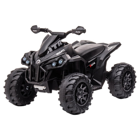 Kahuna GTS99 Kids Toy Electric Ride On Quad Bike 50W ATV - Black CAR-GTS-1199-BK