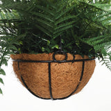 Potted Fern Hanging Basket UV Resistant 55cm V77-1159658