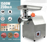 1.63HP Commercial Meat Mincer- Electric Grinder & Sausage Maker Filler 1200W V549-EB284177046047