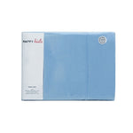 Happy Kids Blue Plain Dyed Microfibre Sheet Set Double V442-HIN-SHEETS-KIDSPLAIN-BLUE-DS