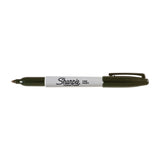 SHARPIE Fine Point Permanent Marker Black Box of 12 V177-D-SH30051