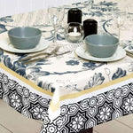 Ladelle Victoria Floral Tablecloth 10 to 12 Seater Oblong 150 x 300 cm V442-LDE-TABLEC-VICTORIAFLORAL300CM-MULTI-RE