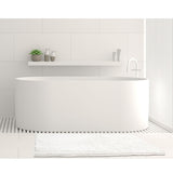 Toggle Microfiber Bath Mat Medium White V442-INT-BATHM-TOGGLEMEDIUM-WHITE-RE