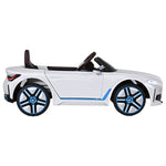 Kids Ride On Car BMW Licensed I4 Sports Remote Control Electric Toys 12V White RCAR-LS-BMW-I4-WH