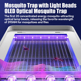 LIFEBEA Electric Insect Killer Mosquito Pest Fly Bug Zapper Catcher Trap Lamp for Home or Outdoor V522-MOSZAPPERL-WHITE