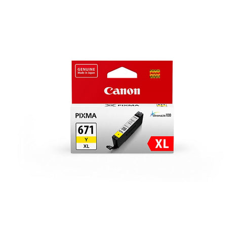 CANON CLI671XL Yellow Ink Cartridge V177-D-CI671XLY