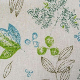 Cotton Blue Petals Oblong Table Cloth 150 x 230cm V442-BZO-TABLEC-PETALS230-BLUE-RE