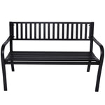 Wallaroo Steel Outdoor Garden Bench - Modern GDB-JOY-218