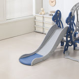GOMINIMO Kids Slide and Swing Set with Basketball Hoop GO-KS-103-TF V227-3720871001111