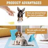 VaKa Pet Training Pad 400 Puppy Pads Toilet Pee Indoor Absorbent 60x60cm Dog V465-23919