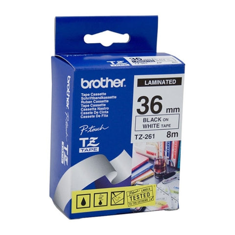BROTHER TZe261 Labelling Tape V177-D-BTZ261