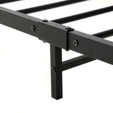 Artiss Bed Frame Queen Size Metal Frame DANE MBED-C-DANE-Q-BK-AB