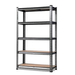 Giantz 1.8M Garage Shelving Warehouse Rack Pallet Racking Storage Shelf Charcoal WR-E-9X18-CC