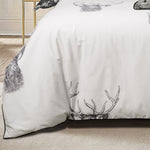 Bianca Alpine Stag Taupe Polyester Cotton Quilt Cover Set Super King V442-BCA-QUILTCS-ALPINESTAG-TAUPE-SK