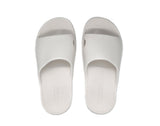 Archline Rebound Orthotic Slides Flip Flop Thongs Slip On Arch Support - White - Euro 46 V563-AHS00101-46
