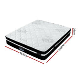 Giselle Bedding 28cm Mattress Super Firm Queen MATTRESS-FIRM028-Q