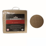 Radisson All Season Cotton Blanket Latte SINGLE V442-GHT-BLANKET-RADISSONCOTTON-LATTE-SB