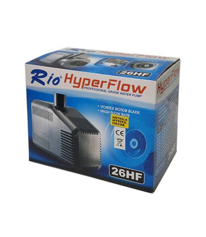 Submersible Water Pump 6040L/HR - Rio Hyperflow 26HF Professional Grade Pump for Hydroponic Systems V260-KPH26HF