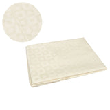Damask Jacquard Polyester Tablecloth 180cm Round Squares Cream V442-GNA-TABLEC-24SQUARES180-CREAM-RD