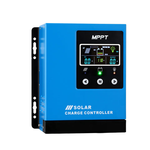 Giantz 40A MPPT Solar Charge Controller Auto 12V/24V/36V/48V Battery Regulator SOLAR-CC4-1248-40A-BU