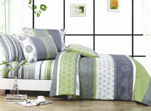 Dexter Single Size Duvet Quilt Cover Set V493-MS-281