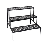 YES4HOMES 3 Tier Metal Plant Stand Flower Pot Planter Garden Display Rack Balcony Shelf V278-67572-RECT-PLANT-STAND