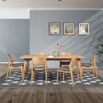 Emilio 180cm Dining Table Scandinavian Style Solid Ash Wood Oak V315-VOD-LIPW-02