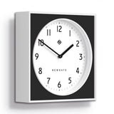 Newgate Burger & Chips Wall Clock Black V398-NGBURG261WK