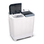 Devanti Portable Washing Machine Twin Tub 5KG White PWM-T-98-WH