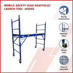 Mobile Safety High Scaffold / Ladder Tool -450KG V63-821193