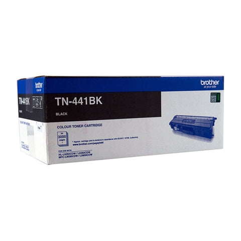 BROTHER TN-441BK Colour Laser Toner - Black Standard Cartridge - HL-L8260CDN/8360CDW V177-D-BN441B