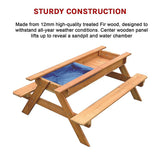 Sand & Water Wooden Picnic Table V63-841511