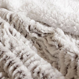 Ardor Faux Fur Bear 3 Piece Comforter Set Queen/King V442-INT-COMFORTER-FAUXFUR-BEAR-QS