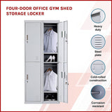 Four-Door Office Gym Shed Storage Locker V63-834571