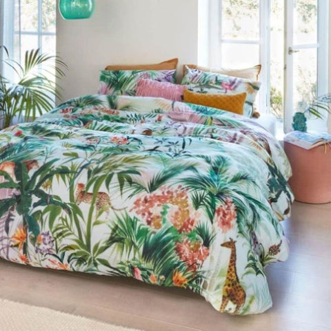 Bedding House Paradise Lost Multi Cotton Quilt Cover Set King V442-HIN-QUILTCS-PARADISELOST-MULTI-KI