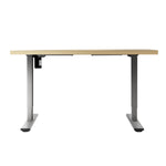 Artiss Standing Desk Motorised 140CM White Oak HASD-114G-GYDF-NTDB-140