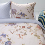 PIP Studio Cece Fiore White Cotton Quilt Cover Set Super King V442-HIN-QUILTCS-CECEFIORE-PEACH-SK