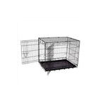 Dog Wire Crate X-Large - Portable Collapsible Travel Kennel - Pet Puppy Cage V238-SUPDZ-32870432571472