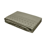 Essentially Home Living Machine Lace Embroidered Sheet Set Single Mocha V442-INT-SHEETS-MICROLACE-MOCHA-SB