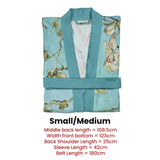 Bedding House Van Gogh Almond Blossom Blue Kimono Bath Robe Small/Medium V442-HIN-BATHROBE-ALMONDBLOSSOM-BLUE-S