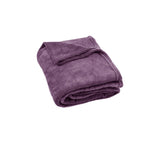 Light Weight Coral Fleece Throw Rug 150x200 cm Mauve V442-ABR-THROW-CORALFLEECE200CM-MAUVE-RE