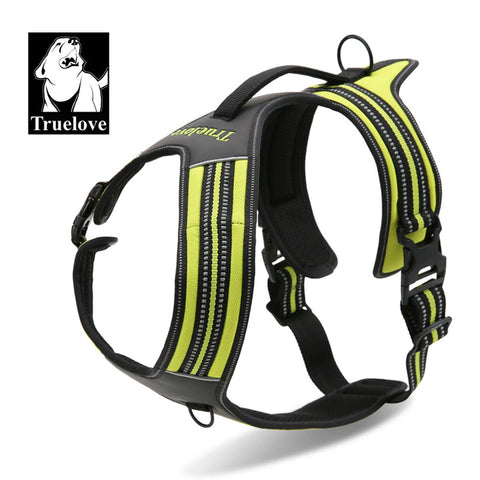 Reflective Heavy Duty Harness Neon Yellow XS V188-ZAP-TLH5551-NEONYELLOW-XS